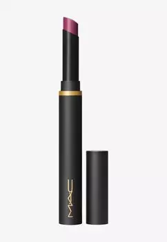 Губная помада Powder Kiss Velvet Blur Slim Stick MAC, цвет wild rebel