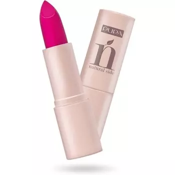 Губная помада Pupa Milano Natural Side Lipstick 008 Shocking Fuchsia для женщин, 0,14 унции