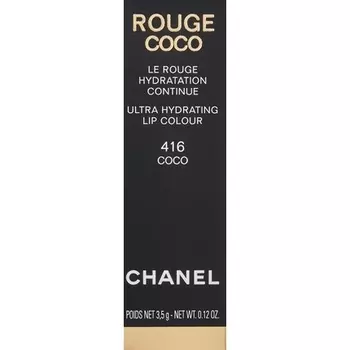 Губная помада Rouge Coco Shine Hydrating Sheer Lipshine 416 Coco, 0,11 унции — ограниченный выпуск, Chanel