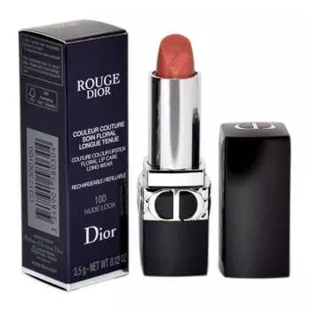 Губная помада Rouge Dior Metallic, Губная помада 100 телесного цвета, 3,5 г Dior