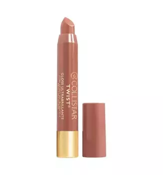 Губная помада с эффектом блеска с гиалуроновой кислотой Twist Gloss Ultrabrillante Collistar, цвет nude