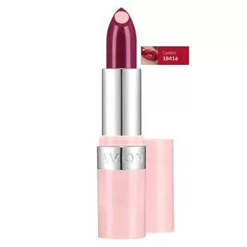 Губная помада с гиалуроновой кислотой AVON Hydramatic Shine Carmine