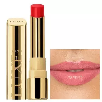 Губная помада с сывороткой Avon Luxe - Refreshing Petal - 3,5 г