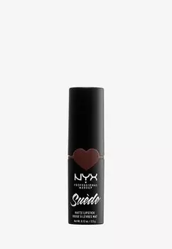 Губная помада Suede Matte Lipstick Nyx Professional Makeup, цвет 7 cold brew