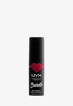 Губная помада Suede Matte Lipstick Nyx Professional Makeup, цвет 9 spicy