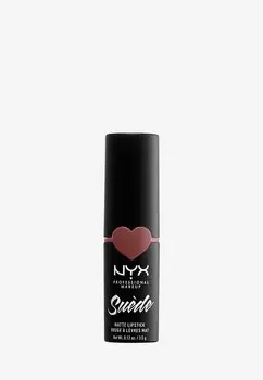 Губная помада Suede Matte Lipstick Nyx Professional Makeup, цвет 5 brunch me