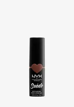 Губная помада Suede Matte Lipstick Nyx Professional Makeup, цвет 4 free spirit