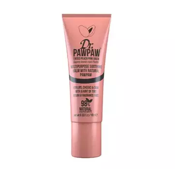 Губная помада Tinted Peach Pink Balm Dr Pawpaw, 10 ml
