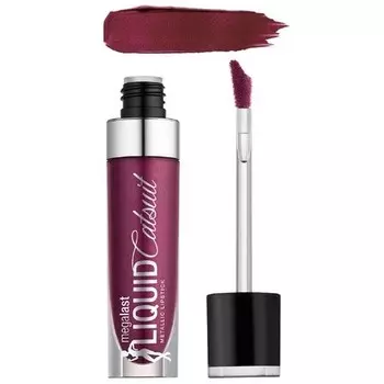 Губная помада Wet n Wild Megalast Liquid Catsuit Metallic Lipstick Acai So Serious 3g Wet 'N' Wild