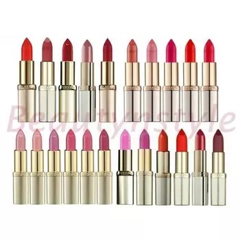 Губные помады L'Oreal Color Riche — все оттенки в новой упаковке, L'Oreal