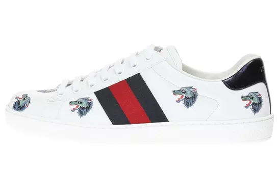 GUCCI ACE Стильная мужская обувь для скейтбординга