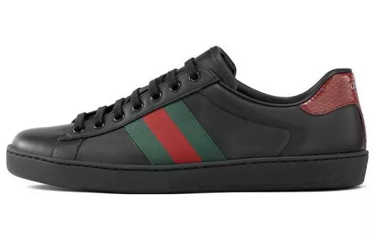 GUCCI ACE Стильная мужская обувь для скейтбординга дубль