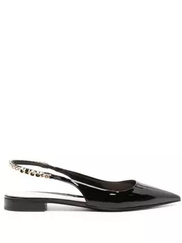 Gucci балетки Signoria, черный