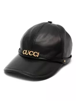Gucci бейсболка с логотипом Gucci, черный