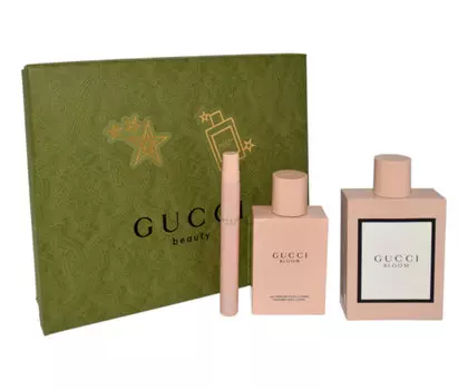 Gucci, Bloom, Набор уходовой косметики, 3 шт