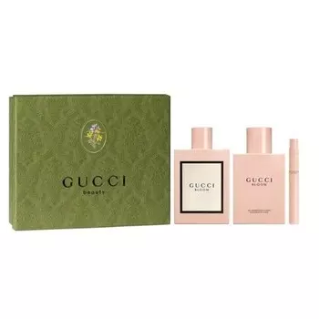 Gucci Bloom Spring Edition - Парфюмированная вода 100 мл + Лосьон для тела 100 мл + Парфюмированная вода 10 мл