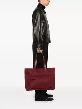 Gucci большая сумка-тоут GG, красный