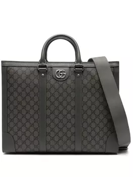 Gucci большая сумка-тоут Ophidia, серый
