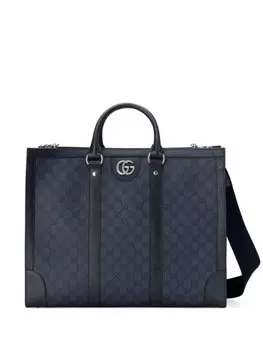 Gucci большая сумка-тоут Ophidia, синий