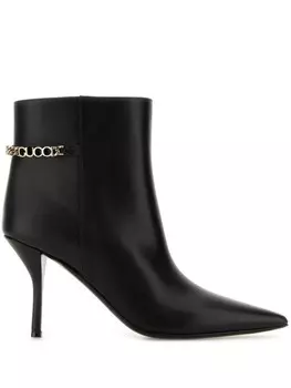 Gucci ботинки Signoria 100 мм, черный