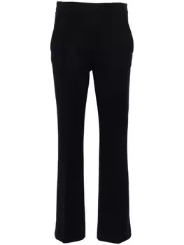 Gucci брюки bootcut из джерси, синий