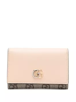 Gucci держатель карты GG Marmont, нейтральный цвет
