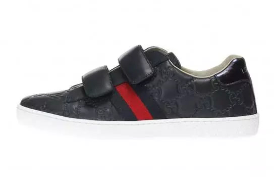 Кеды детские Gucci Skateboarding, черный