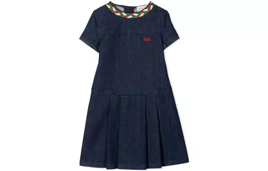 GUCCI Детское платье, цвет Blue