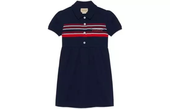 GUCCI Детское платье, цвет Blue