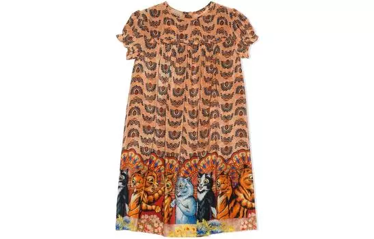 GUCCI Детское платье, цвет Orange