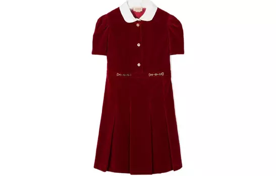 Платье детское Gucci, бордовый