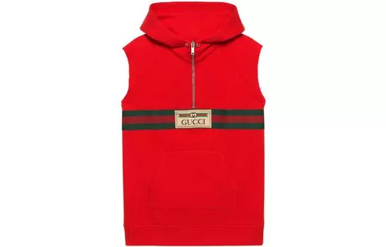 Платье детское Gucci без рукавов, красный