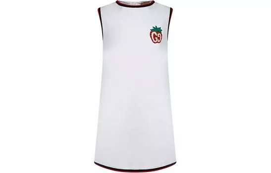 Платье детское Gucci без рукавов, белый