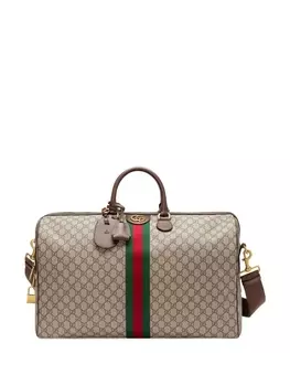 Gucci дорожная сумка Ophidia, коричневый
