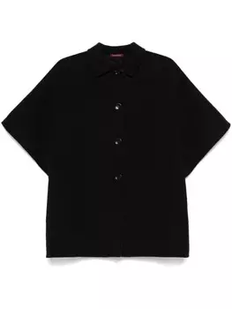 Gucci двустороннее пальто с логотипом GG, черный