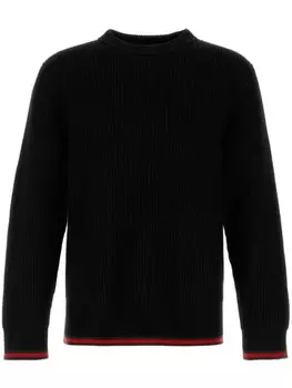 Gucci джемпер с круглым вырезом, черный