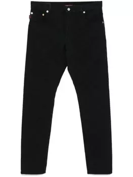 Gucci джинсы жаккардовые GG, черный