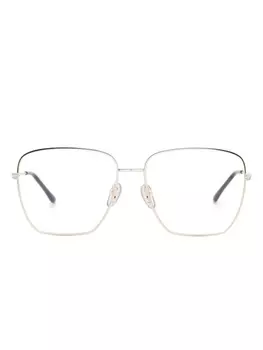 Gucci Eyewear очки GG14140 в квадратной оправе, золотистый
