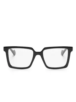 Gucci Eyewear очки GG1540O в квадратной оправе, черный