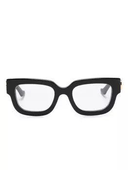 Gucci Eyewear очки GG1548O в квадратной оправе, черный