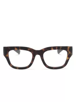 Gucci Eyewear очки с логотипом Interlocking G, черный