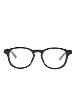 Gucci Eyewear очки в круглой оправе, черный