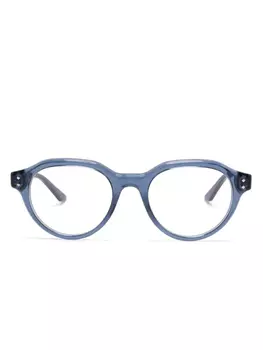 Gucci Eyewear очки в круглой оправе, синий