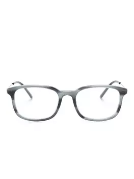 Gucci Eyewear очки в квадратной оправе черепаховой расцветки, черный