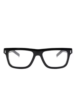 Gucci Eyewear очки в квадратной оправе, черный
