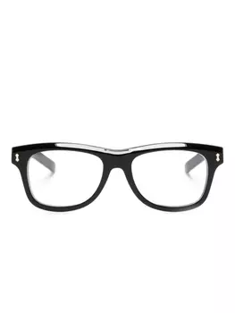 Gucci Eyewear очки в квадратной оправе, черный