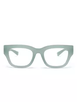 Gucci Eyewear очки в квадратной оправе, серый