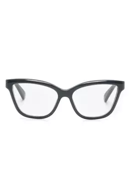Gucci Eyewear очки в квадратной оправе, серый