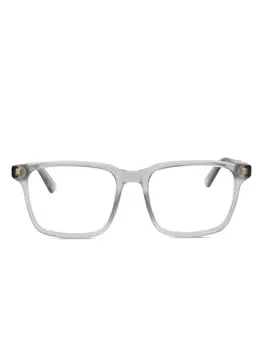 Gucci Eyewear очки в квадратной оправе, серый