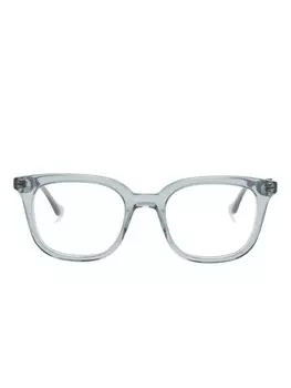 Gucci Eyewear очки в квадратной оправе, зеленый